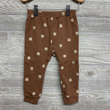 LS Waffle Knit Shirt & Joggers Teddy Bears 24M
