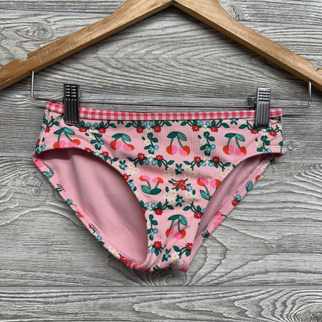 2 Pc Textured Swimsuit Flowers Cherries 8