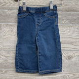 Super Soft Wide Leg Pull On Jeans 12-18M