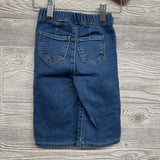 Super Soft Wide Leg Pull On Jeans 12-18M