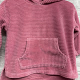 Ribbed Velour Hoodie & Wide Leg Pants 18M
