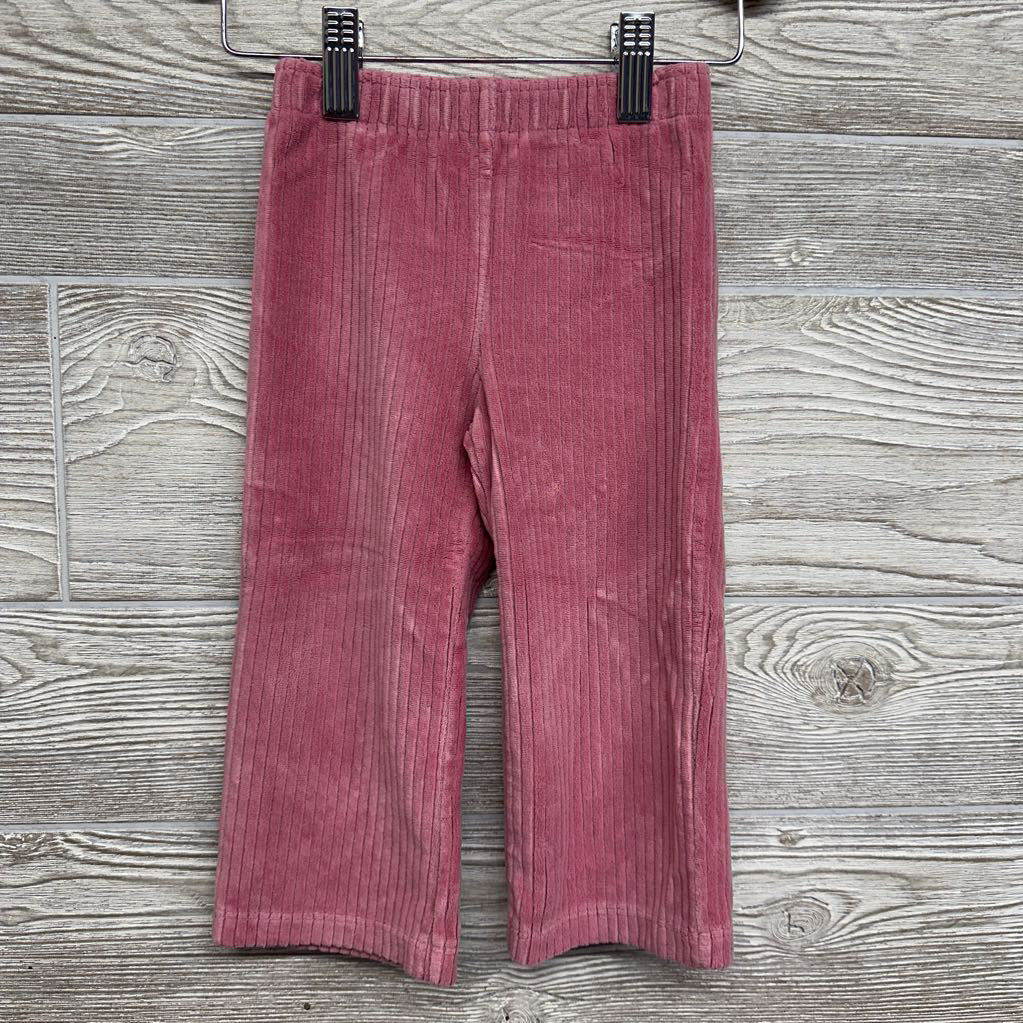 Ribbed Velour Hoodie & Wide Leg Pants 18M