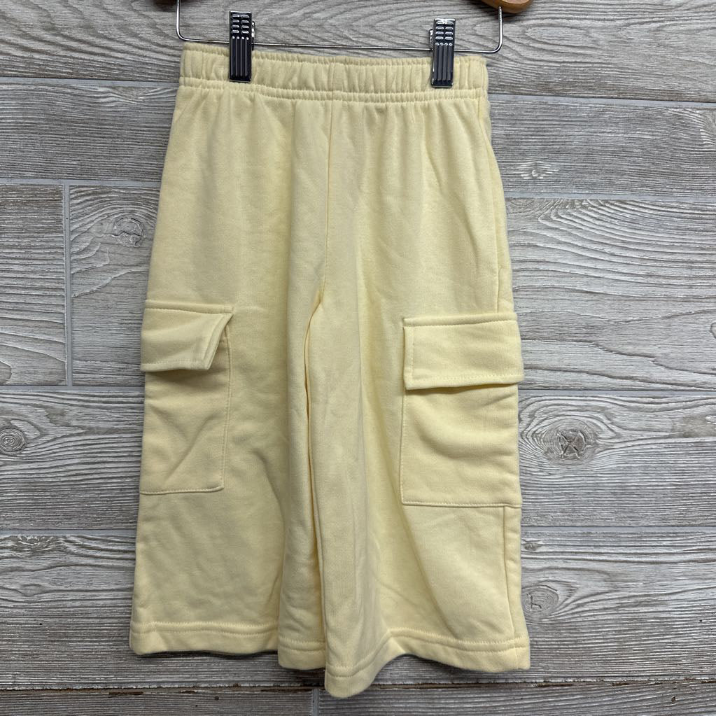 French Terry Wide Leg Cargo Pants 2T
