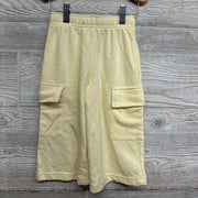 French Terry Wide Leg Cargo Pants 2T
