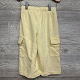 French Terry Wide Leg Cargo Pants 2T