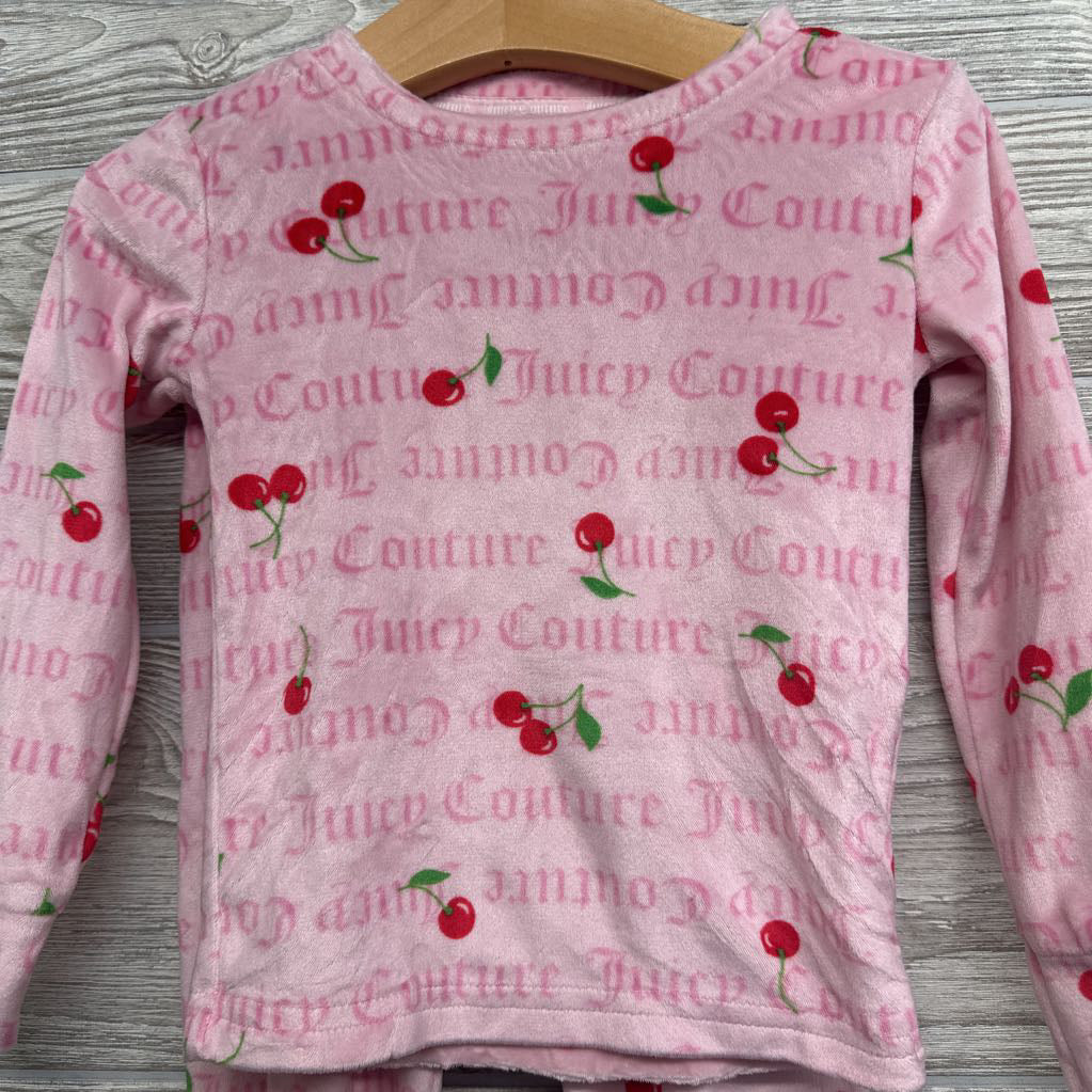 2 Pc LS Cozy PJs Cherries 3T