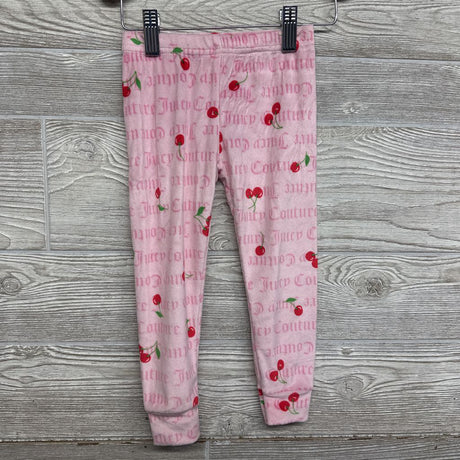 2 Pc LS Cozy PJs Cherries 3T