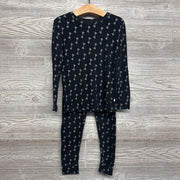 2 Pc LS Bamboo PJs Printed 6-8 *