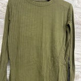 2 Pc LS Ribbed Bamboo PJs 6-8