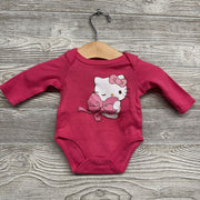 3 Pk LS Bodysuits Dots Bows NB