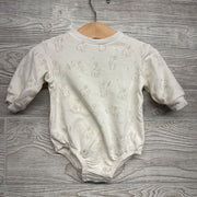LS Modal French Terry Bodysuit Bunnies 0-3M