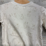 LS Modal French Terry Bodysuit Bunnies 0-3M
