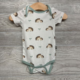 Bamboo Bodysuit Hedgehogs Leaves 0-3M