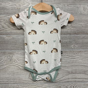 Bamboo Bodysuit Hedgehogs Leaves 0-3M