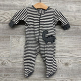 Sleeper Stripes Dinosaur 0-3M