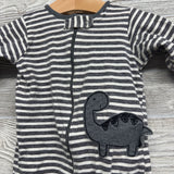 Sleeper Stripes Dinosaur 0-3M