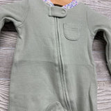 Waffle Knit Sleeper Chest Pocket NB