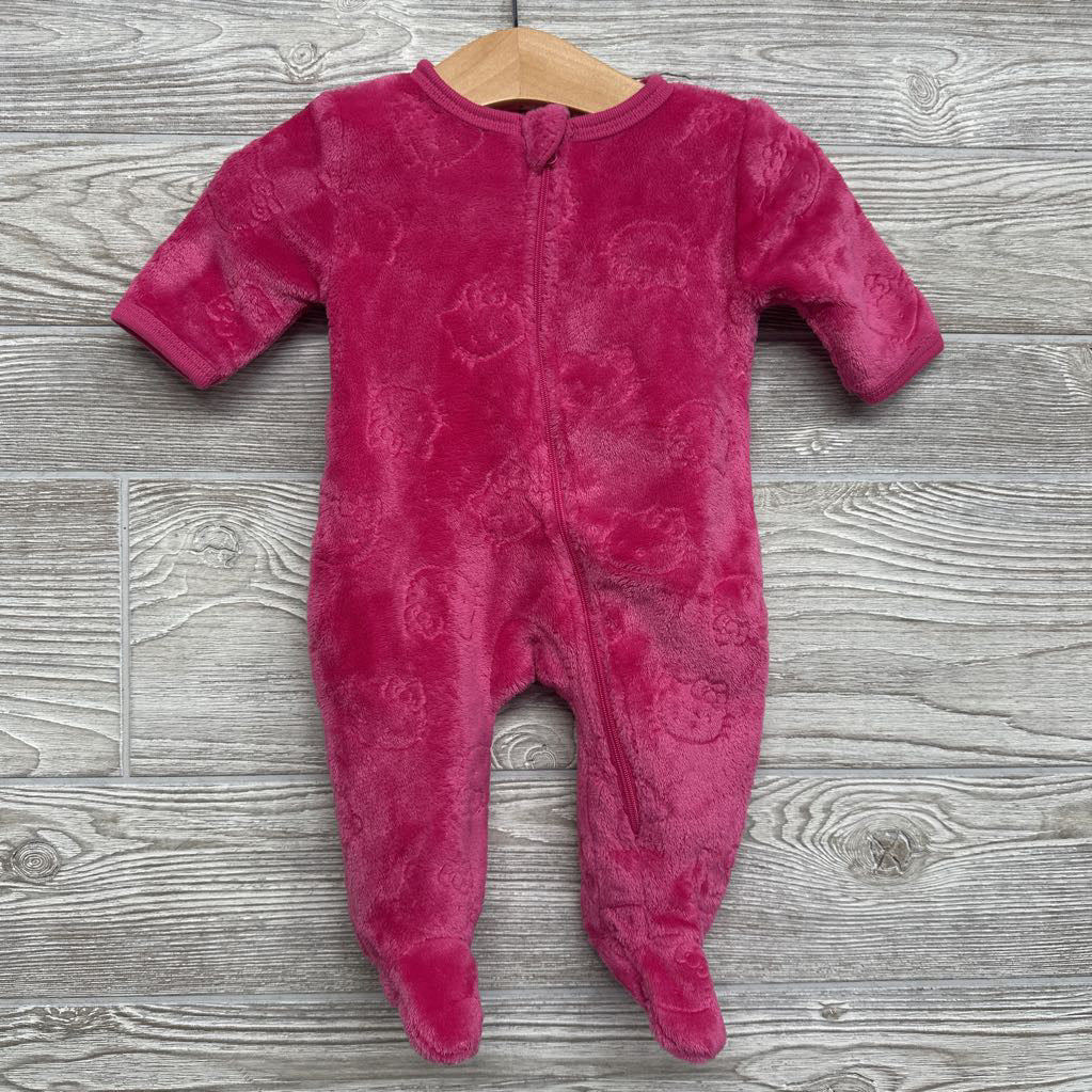 LS Plush Footed Outfit NB