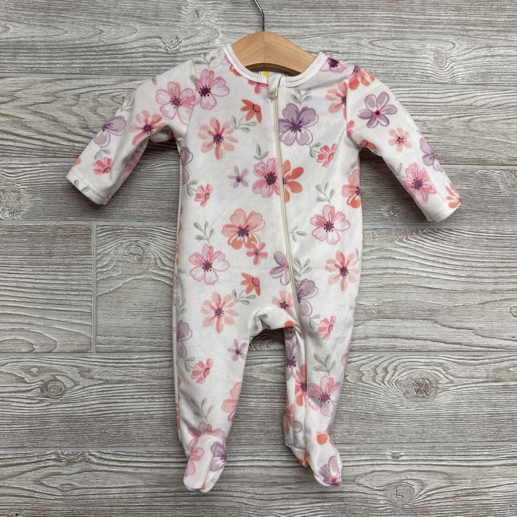 Cozy Sleeper Flowers 0-3M