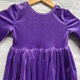 LS Velvet Dress 5-6