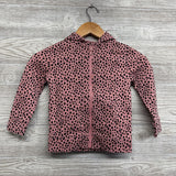 Full Zip Hoodie Animal Print 5T