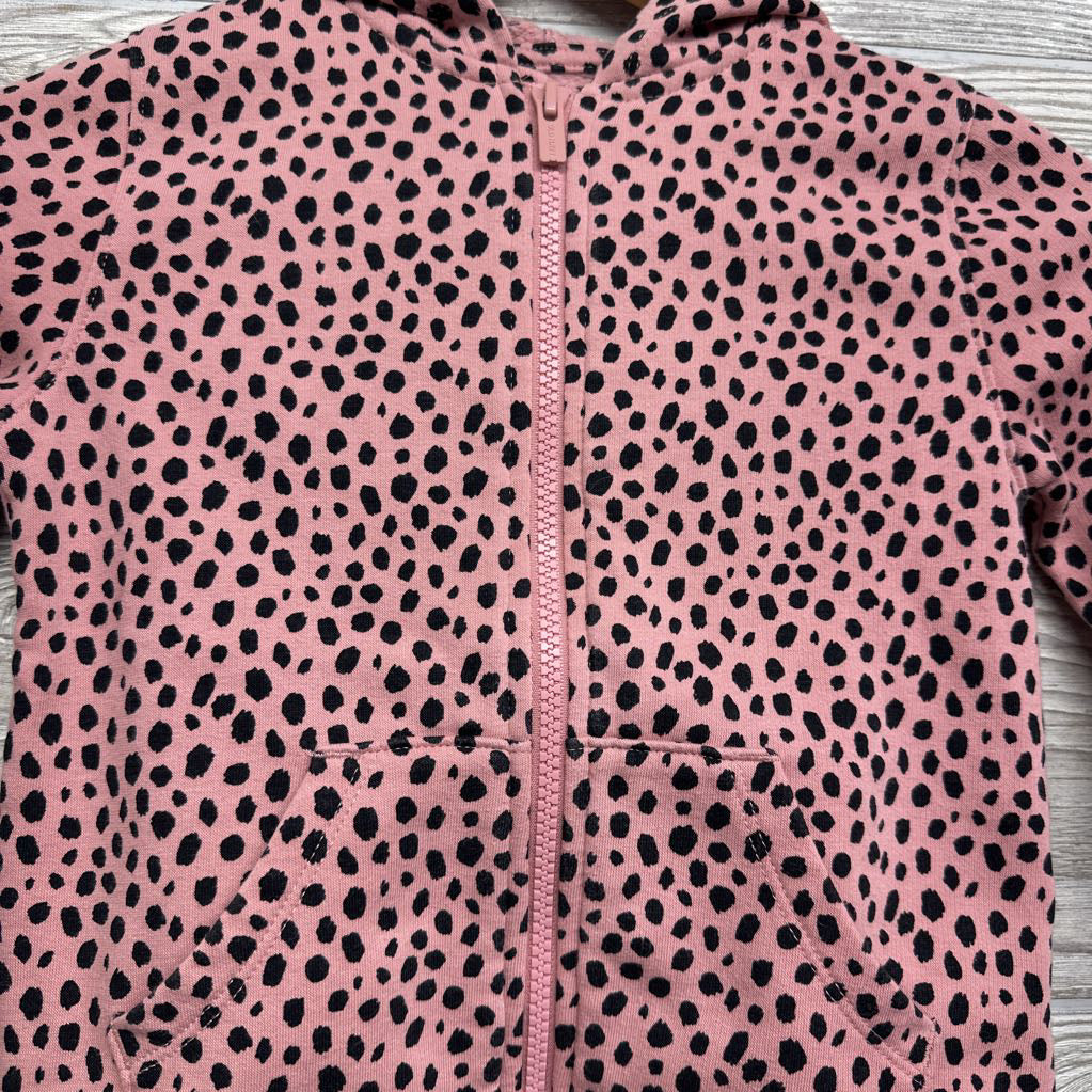 Full Zip Hoodie Animal Print 5T
