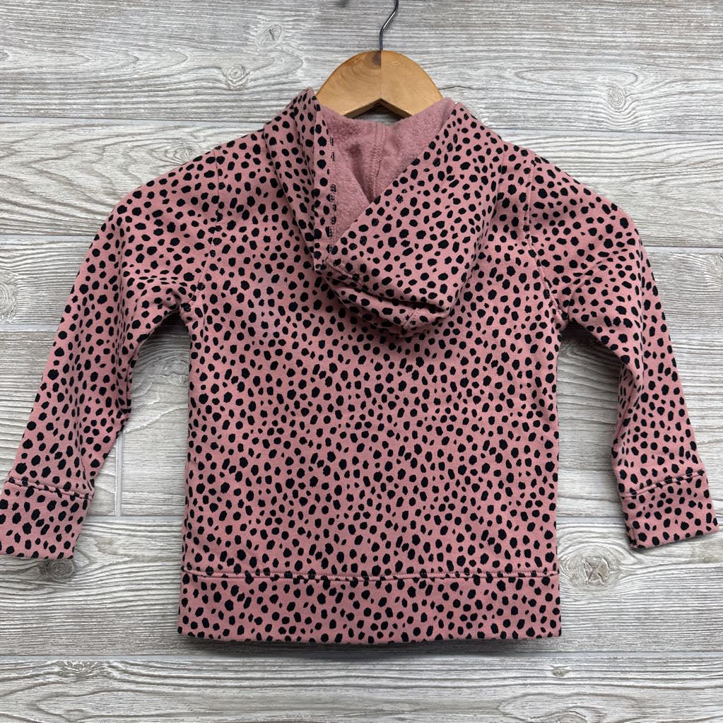 Full Zip Hoodie Animal Print 5T