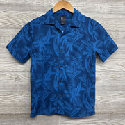 Quick Dry Button Up Shirt Palm Trees 10-12