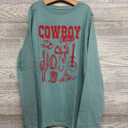 NEW LS Shirt Get Up Cowboy 10-12