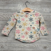 LS Shirt Snowflakes 18M