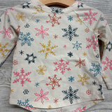 LS Shirt Snowflakes 18M