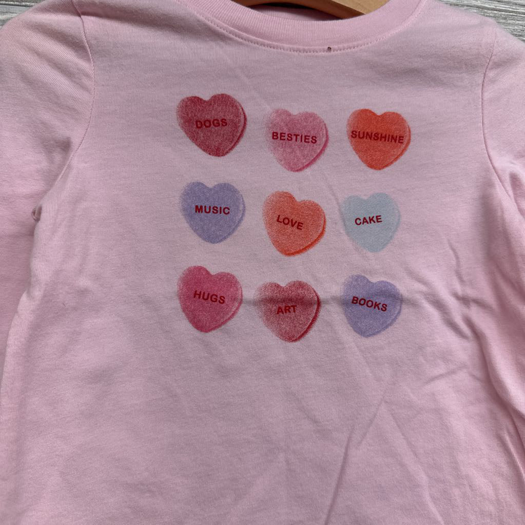 LS Shirt Conversation Hearts 18M