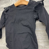 LS Lace Ruffle Bodysuit 24M
