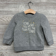 Crewneck Love You More Than All The Stars 18M