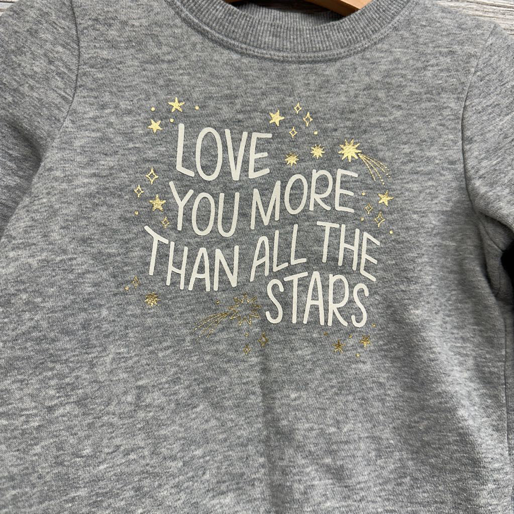 Crewneck Love You More Than All The Stars 18M