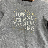 Crewneck Love You More Than All The Stars 18M