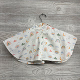 Rain Poncho Rainbows Clouds 0-6M