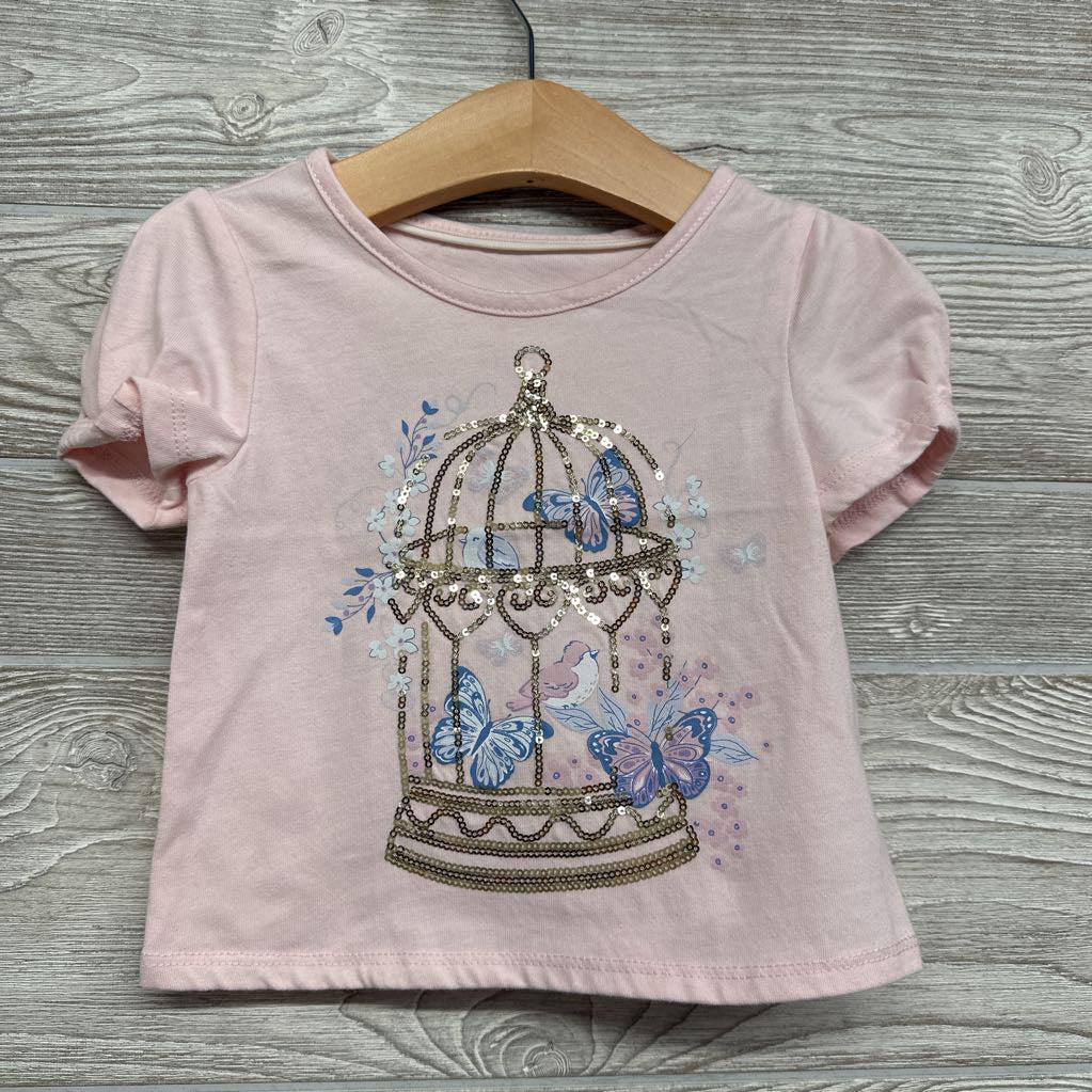 Shirt Sequins Butterflies 4