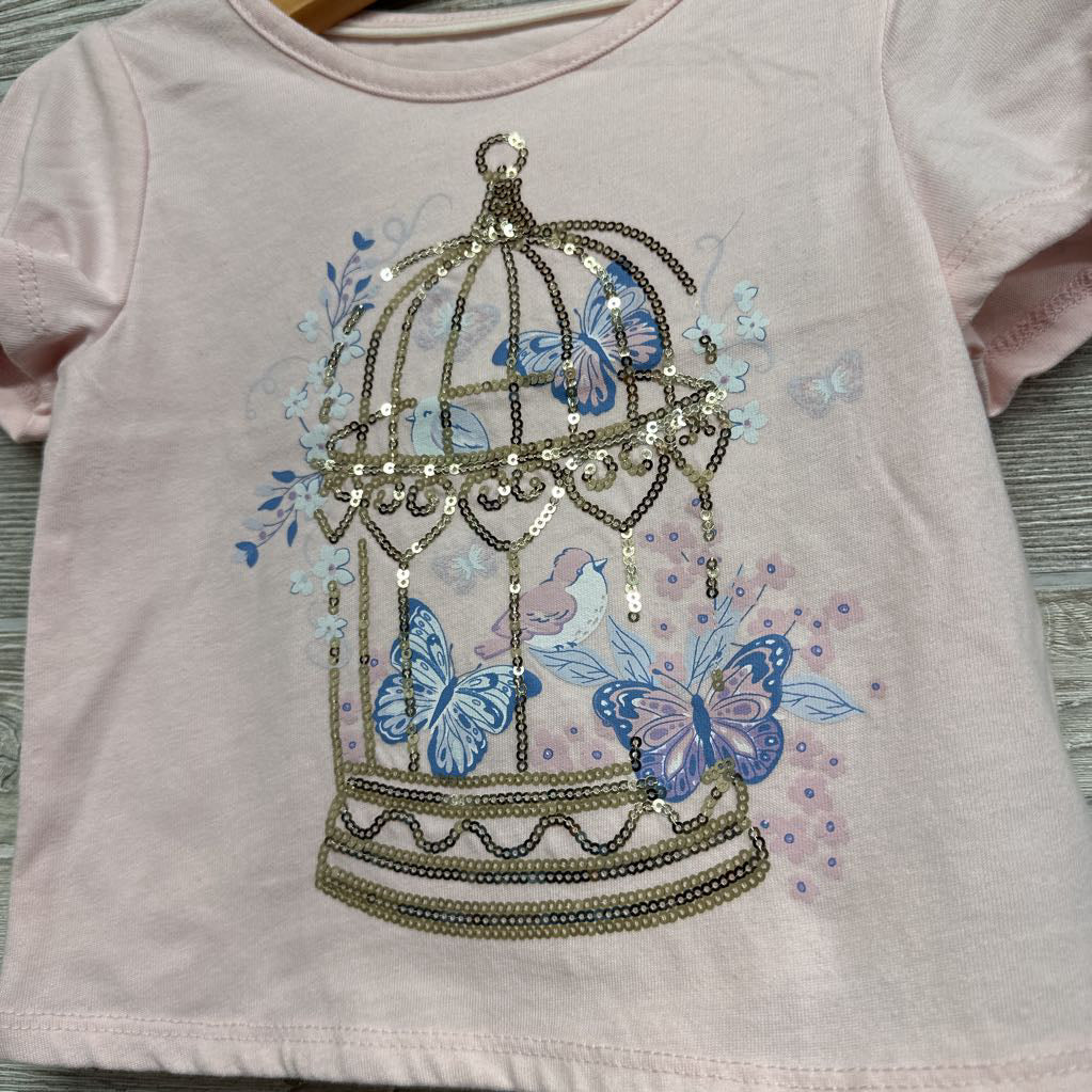 Shirt Sequins Butterflies 4