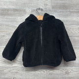 Plush Full Zip Jacket Cat Hood 18-24M