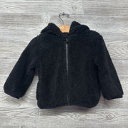 Plush Full Zip Jacket Cat Hood 18-24M
