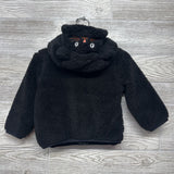 Plush Full Zip Jacket Cat Hood 18-24M