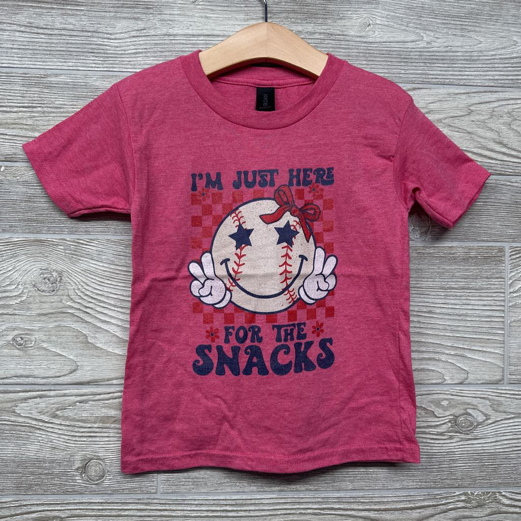 Shirt I'm Just Here For The Snacks 4-5