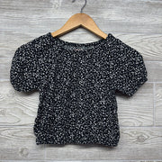 Puff Sleeve Shirt Flowers 8