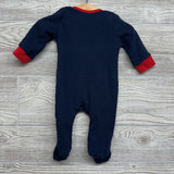 LS Ribbed Footed Outfit 0-3M