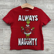 Shirt The Grinch Always Naughty 4T