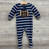 Blanket Sleeper Stripes Football 6M