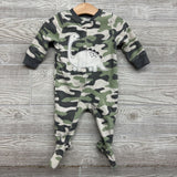 Blanket Sleeper Camo Dinosaur 6M