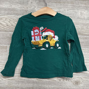 LS Shirt Gingerbread Digger Gift From Santa 3T