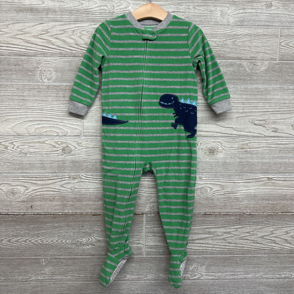 Blanket Sleeper Stripes Dinosaur 24M